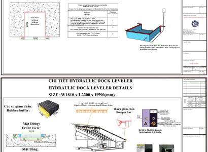 DỰ &Aacute;N THI C&Ocirc;NG LẮP ĐẶT HỆ THỐNG DOCK N&Acirc;NG LEVELER TẠI B&Igrave;NH DƯƠNG
