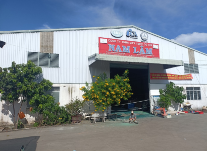 Dự &aacute;n nền nh&agrave; xưởng Cty Nam L&acirc;m