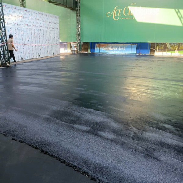 Thi c&ocirc;ng s&acirc;n Pickleball