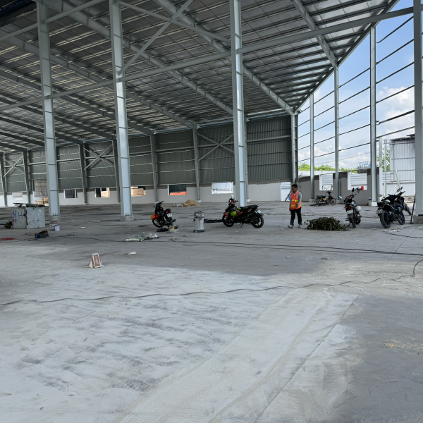Cải tạo sửa chữa xưởng số 7 c&ocirc;ng ty HONGCAI Việt Nam