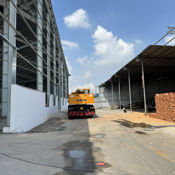 Cải tạo sửa chữa xưởng số 7 c&ocirc;ng ty HONGCAI Việt Nam